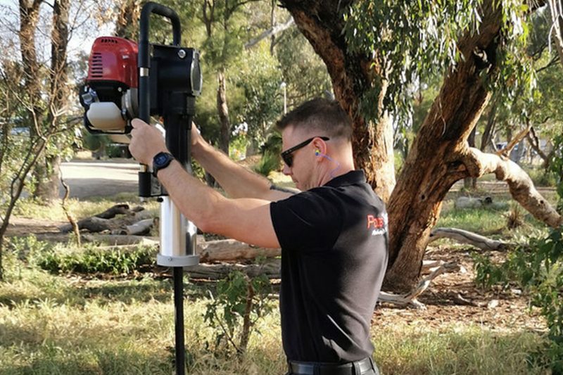 Gas Powered Post Driver: Professional Fence Installation Made Easy