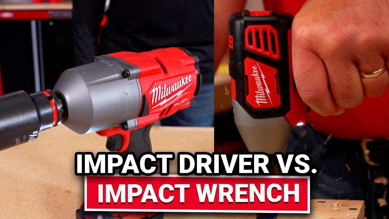 Impact Wrench vs Impact Drive