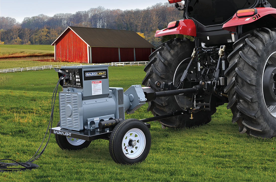 PTO Driven Electric Generators