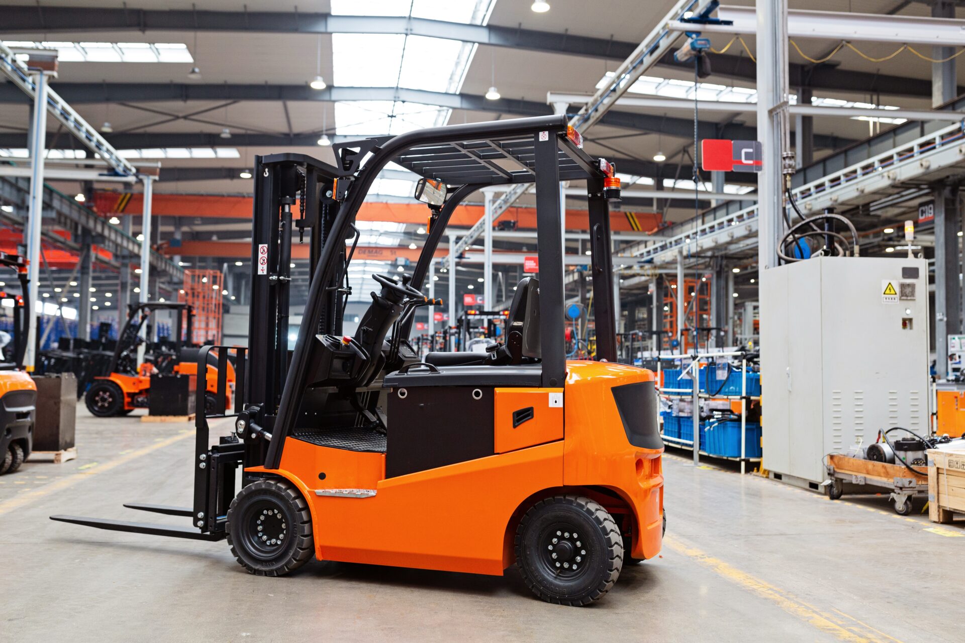 Forklift with Driver Services