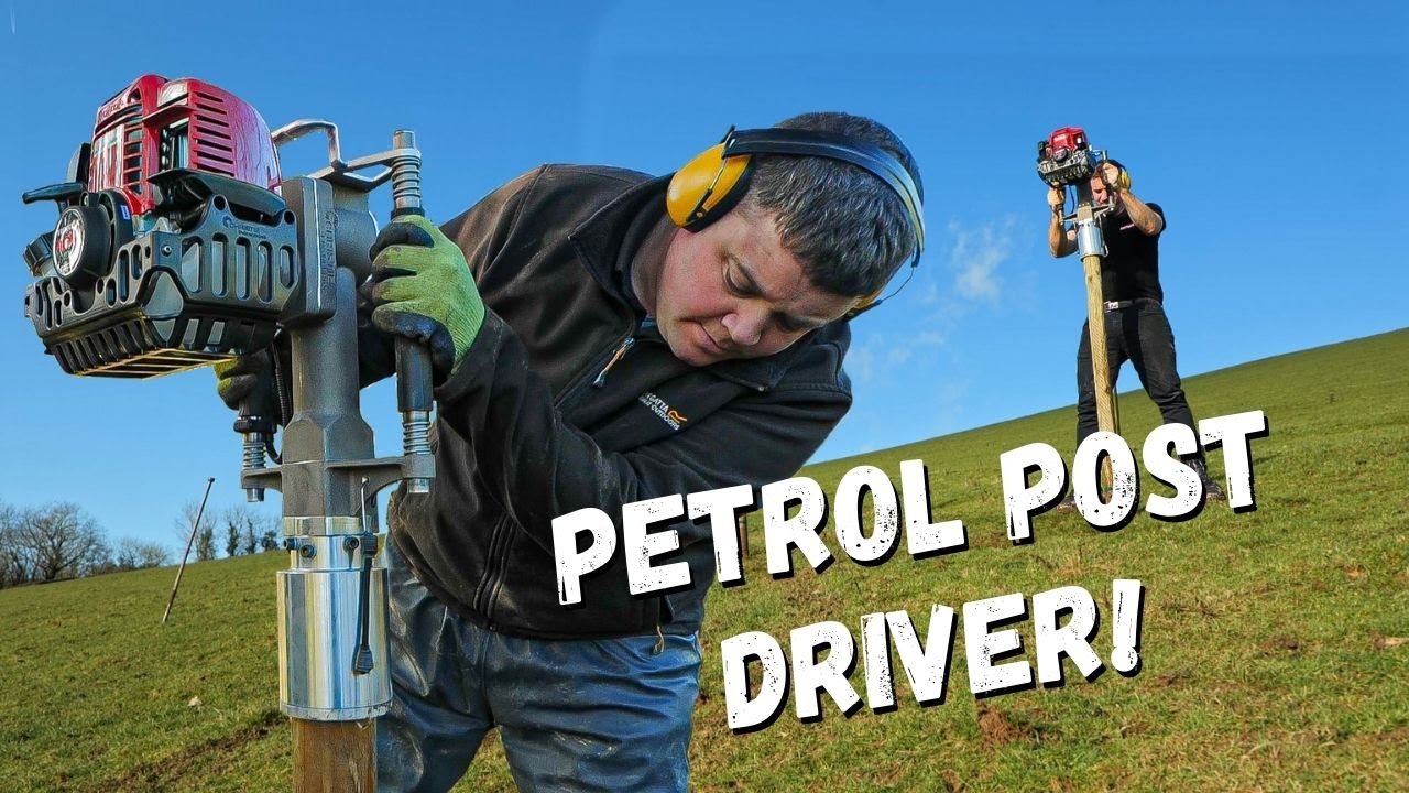 Gas Powered Post Driver