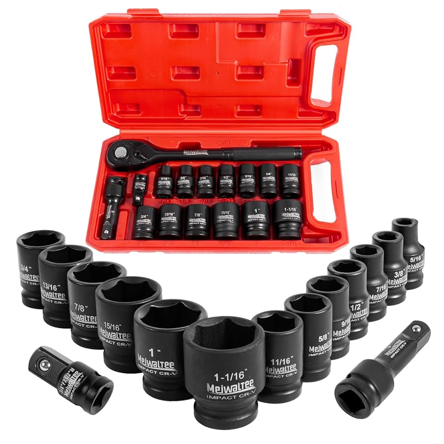 1/2 Drive Impact Socket Set