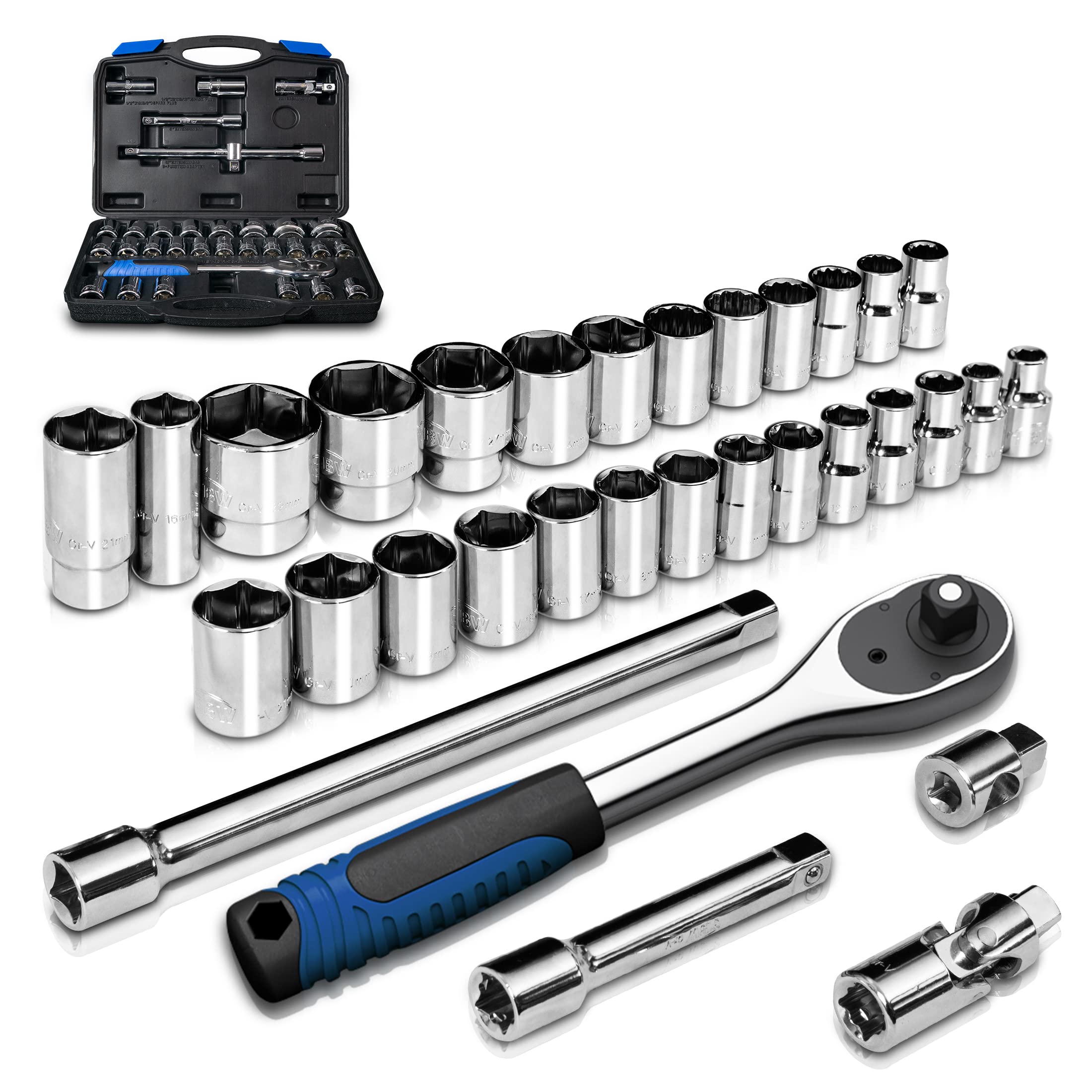 1/2 Drive Socket Set