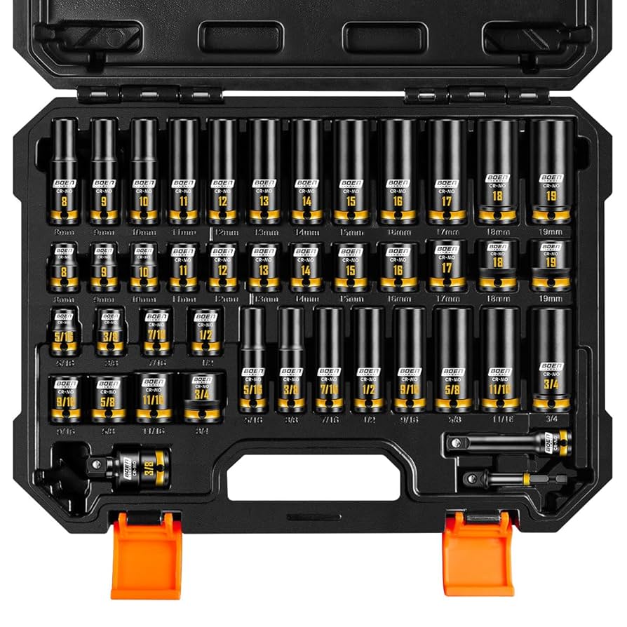 3 8 Drive Impact Socket Sets