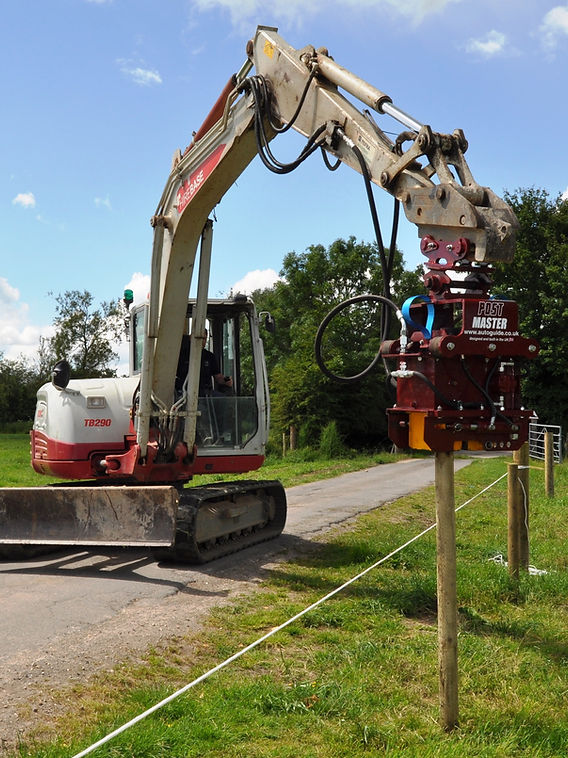 Hydraulic Post Driver