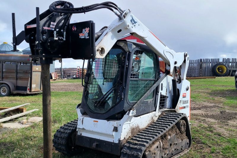 Skid Loader Post Driver: Transform Your Fence Building with Professional-Grade Attachments