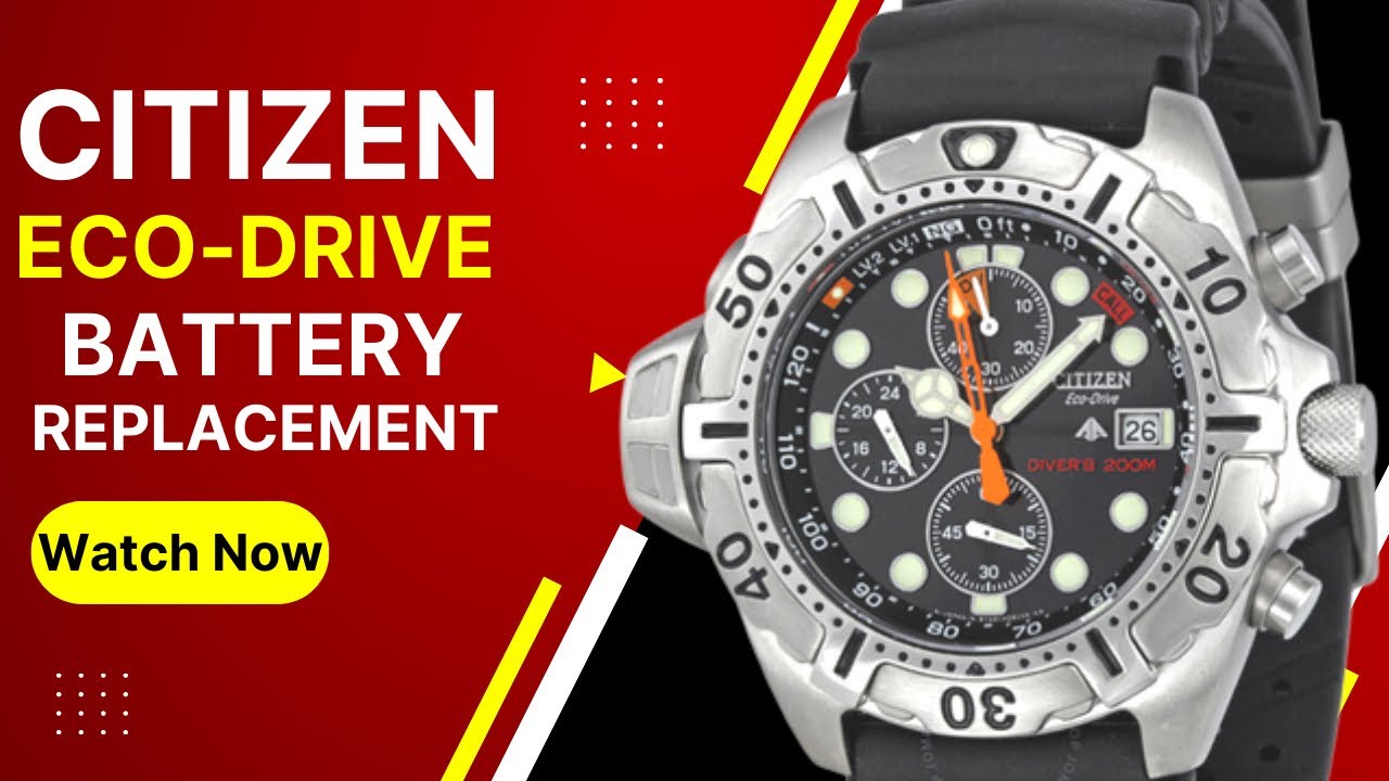 Citizen Eco-Drive Battery