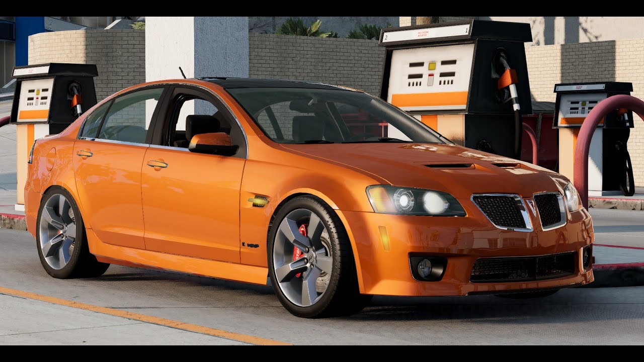 BeamNG Drive Pontiac G8