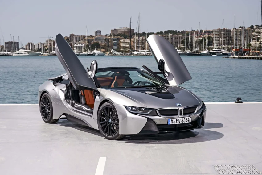 test drive of the BMW i8 in Miami,