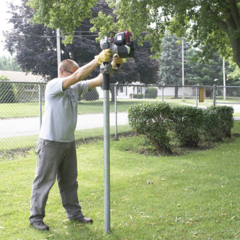 Gas Powered Post Driver