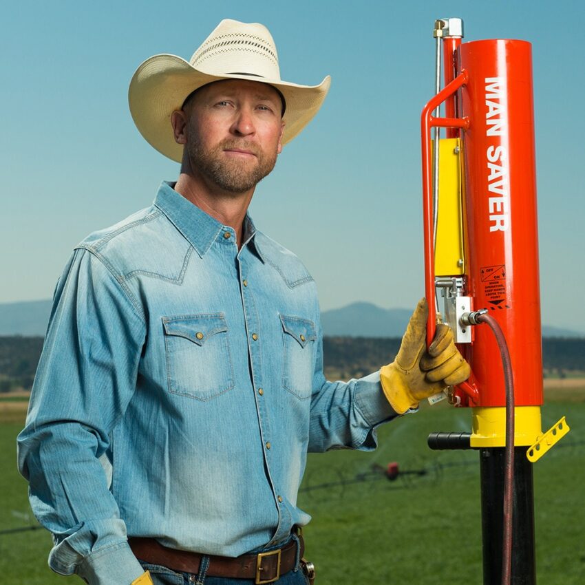 man saver post driver