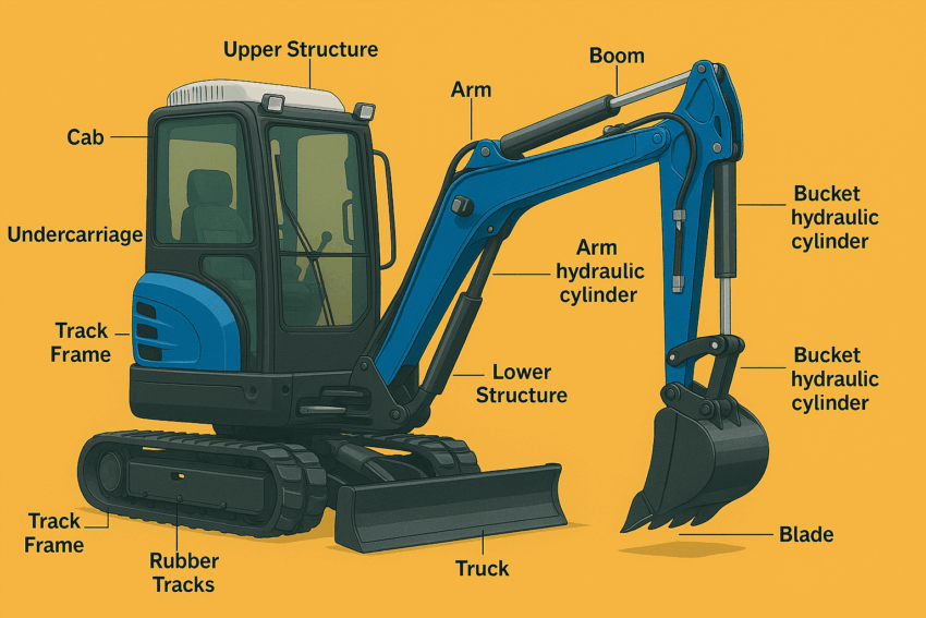 Mini Excavator Final Drives